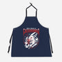 Killer Rabbit-unisex kitchen apron-Logozaste