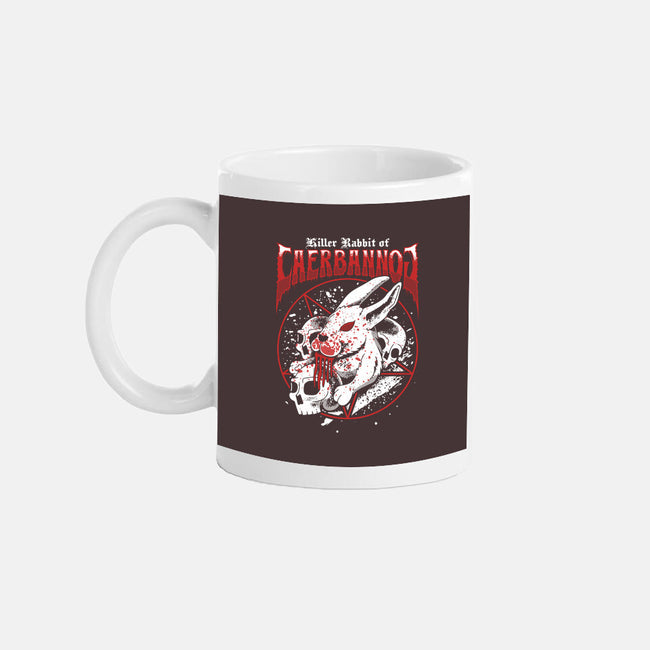 Killer Rabbit-none mug drinkware-Logozaste