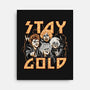 Stay Gold-none stretched canvas-momma_gorilla