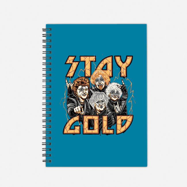 Stay Gold-none dot grid notebook-momma_gorilla