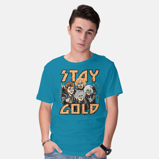 Stay Gold-mens basic tee-momma_gorilla