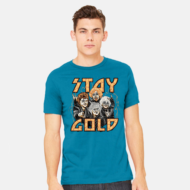 Stay Gold-mens heavyweight tee-momma_gorilla