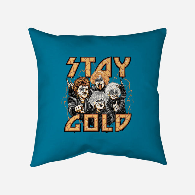 Stay Gold-none removable cover w insert throw pillow-momma_gorilla
