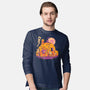 Purrpkin House-mens long sleeved tee-eduely