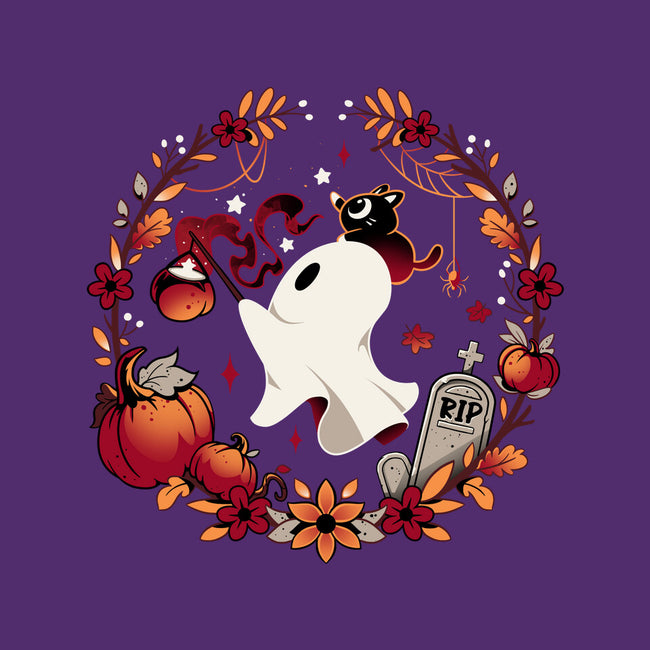 Spooky Wishes-womens basic tee-Snouleaf