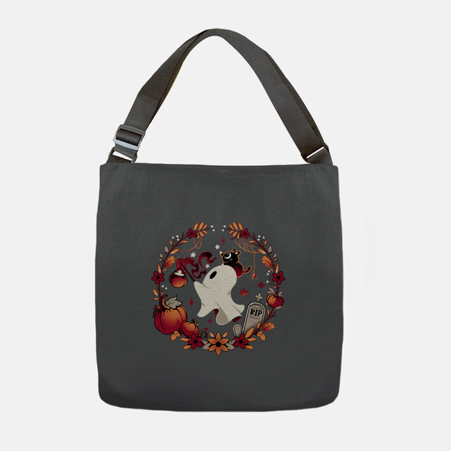 Spooky Wishes-none adjustable tote bag-Snouleaf