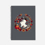Spooky Wishes-none dot grid notebook-Snouleaf