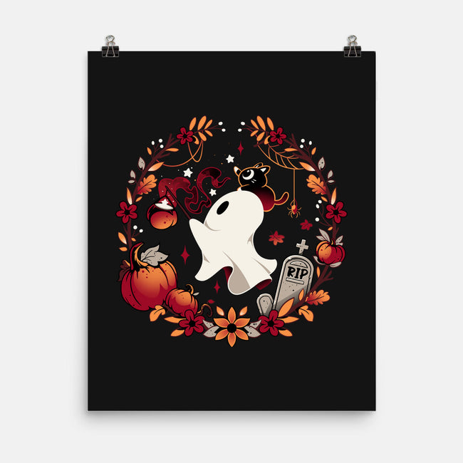Spooky Wishes-none matte poster-Snouleaf