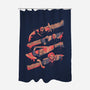 Knife Killers-none polyester shower curtain-eduely