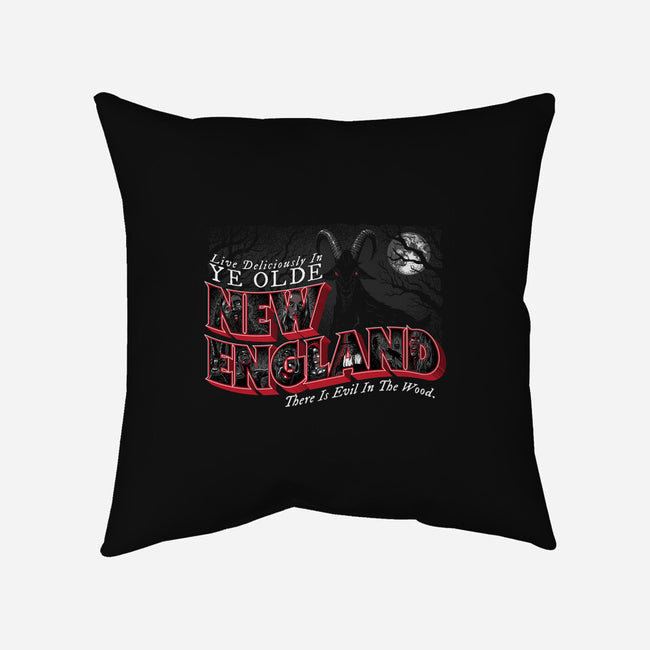 Live Deliciously In Olde New England-none non-removable cover w insert throw pillow-goodidearyan