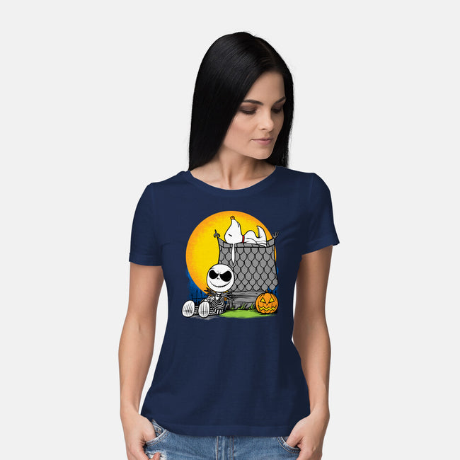 Skellingnuts-womens basic tee-joerawks