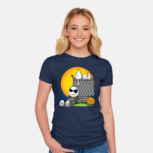 Skellingnuts-womens fitted tee-joerawks