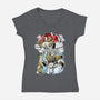 The Legendary Ranger-womens v-neck tee-Guilherme magno de oliveira
