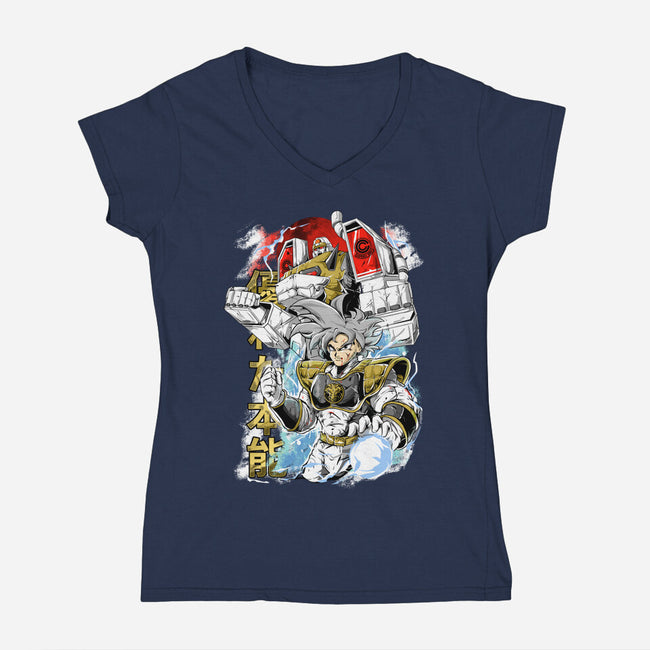 The Legendary Ranger-womens v-neck tee-Guilherme magno de oliveira