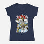 The Legendary Ranger-womens v-neck tee-Guilherme magno de oliveira