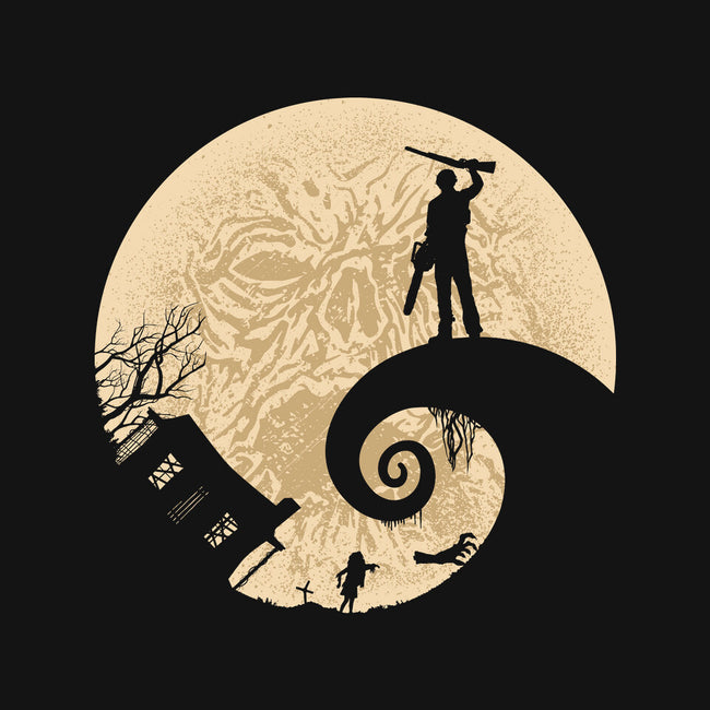 Evil Dead Before Christmas-womens basic tee-Tronyx79