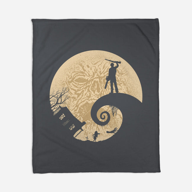 Evil Dead Before Christmas-none fleece blanket-Tronyx79