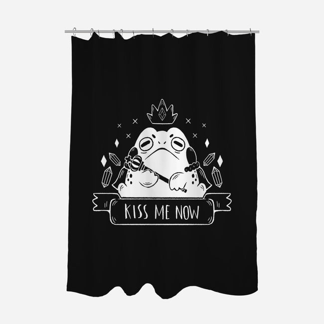 Kiss Me Now-none polyester shower curtain-xMorfina