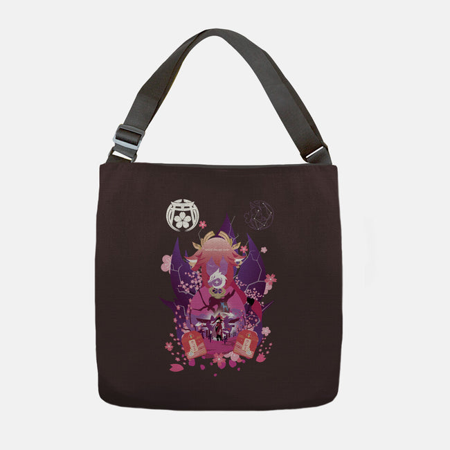 Fox Envoy-none adjustable tote bag-SwensonaDesigns
