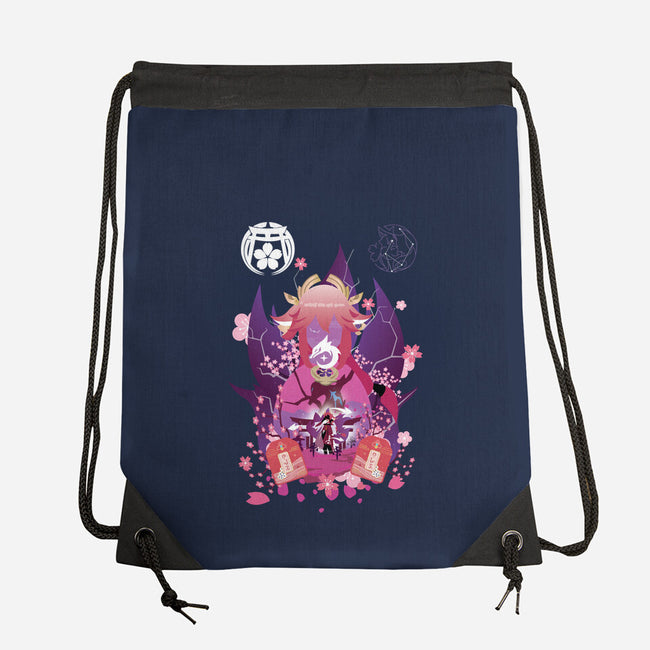 Fox Envoy-none drawstring bag-SwensonaDesigns