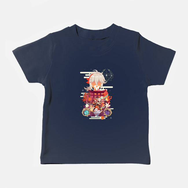 The Wandering Samurai-baby basic tee-SwensonaDesigns