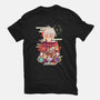 The Wandering Samurai-womens basic tee-SwensonaDesigns