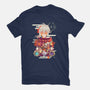 The Wandering Samurai-womens basic tee-SwensonaDesigns