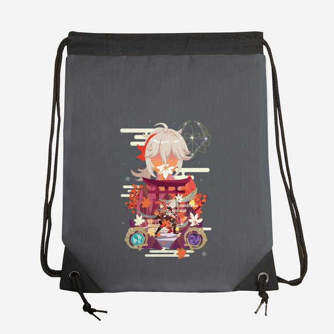 The Wandering Samurai-none drawstring bag-SwensonaDesigns