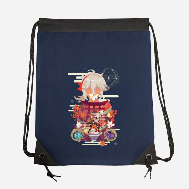 The Wandering Samurai-none drawstring bag-SwensonaDesigns