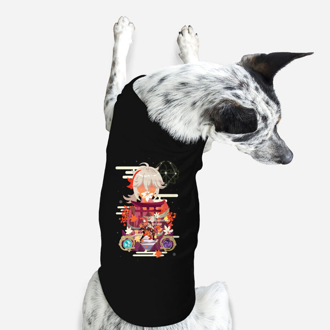 The Wandering Samurai-dog basic pet tank-SwensonaDesigns