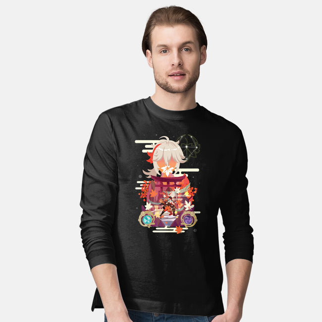The Wandering Samurai-mens long sleeved tee-SwensonaDesigns