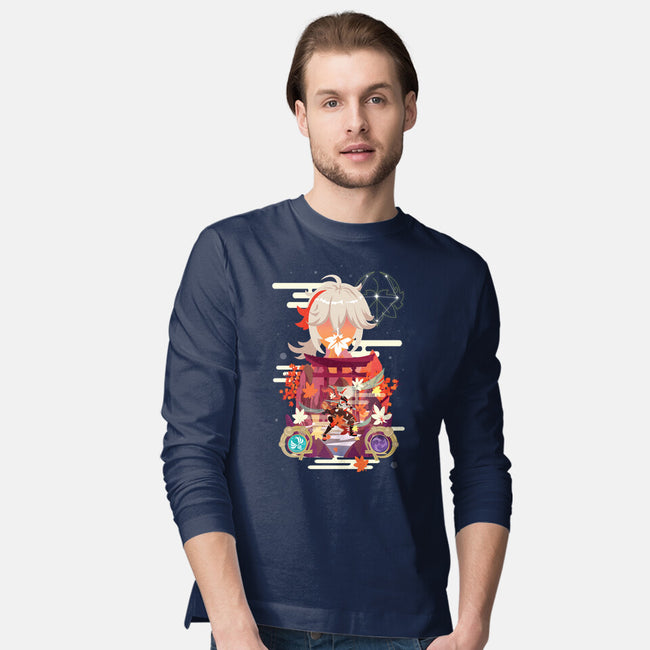 The Wandering Samurai-mens long sleeved tee-SwensonaDesigns