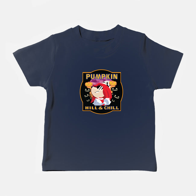 Pumpkin Hill And Chill-baby basic tee-SwensonaDesigns