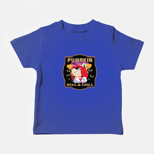 Pumpkin Hill And Chill-baby basic tee-SwensonaDesigns