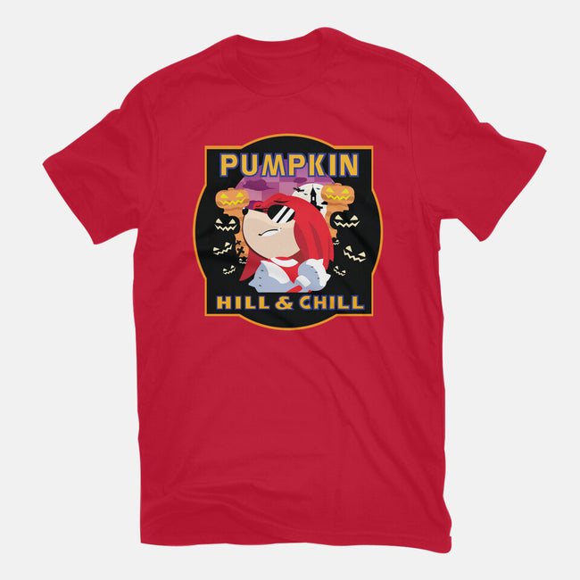 Pumpkin Hill And Chill-womens fitted tee-SwensonaDesigns