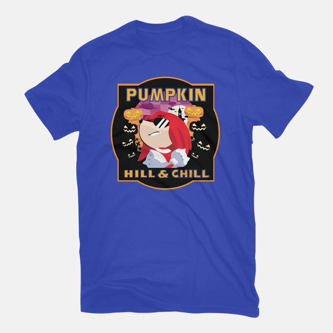 Pumpkin Hill And Chill-youth basic tee-SwensonaDesigns