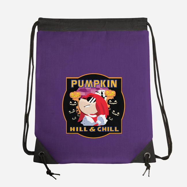 Pumpkin Hill And Chill-none drawstring bag-SwensonaDesigns