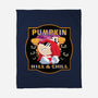 Pumpkin Hill And Chill-none fleece blanket-SwensonaDesigns