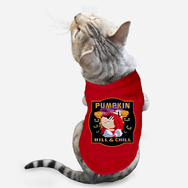 Pumpkin Hill And Chill-cat basic pet tank-SwensonaDesigns