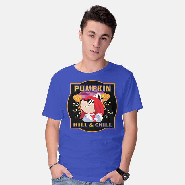 Pumpkin Hill And Chill-mens basic tee-SwensonaDesigns