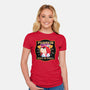 Pumpkin Hill And Chill-womens fitted tee-SwensonaDesigns