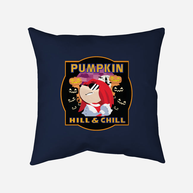Pumpkin Hill And Chill-none removable cover throw pillow-SwensonaDesigns