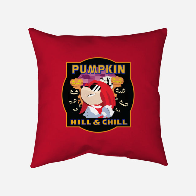 Pumpkin Hill And Chill-none removable cover throw pillow-SwensonaDesigns