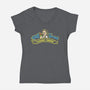 Pleasure Paradise-womens v-neck tee-dalethesk8er
