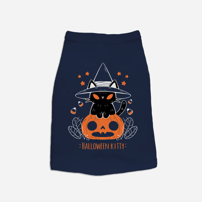 Halloween Kitty-dog basic pet tank-xMorfina