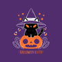 Halloween Kitty-womens off shoulder sweatshirt-xMorfina