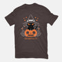 Halloween Kitty-womens basic tee-xMorfina