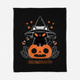 Halloween Kitty-none fleece blanket-xMorfina