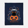 Halloween Kitty-none fleece blanket-xMorfina