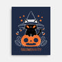 Halloween Kitty-none stretched canvas-xMorfina